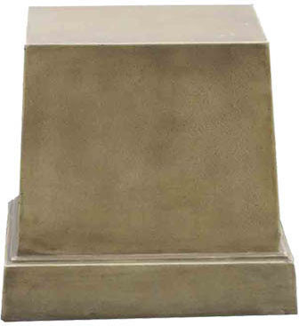Marhome Βάση Γλάστρας Πήλινη Μπεζ 31x31x29εκ.