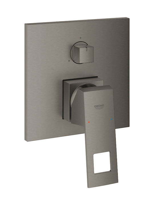 Grohe Eurocube Built-in Faucet Mixer for Shower 3 Exits Gray