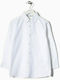 Oxford Shirt White Zippy