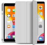 Tech-Protect SC Pen Flip Cover Synthetic Leather Light Grey (iPad 2019/2020/2021 10.2'')