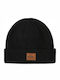 Performer Beanie Beanie Knitted in Black color