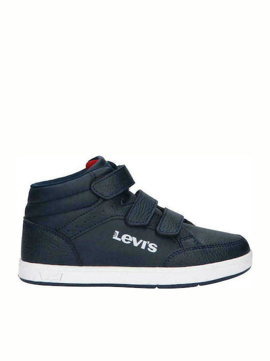 Levi's Παιδικό Sneaker High με Σκρατς για Αγόρι Navy Μπλε