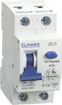 Elmark JEL5 Phase Relays Leckage der Erde 40A Double Pole with Voltage 230V 40041