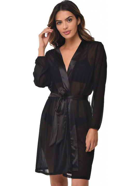 Bonatti Winter Women's Robe Black Leonida