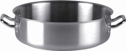 Piazza Stainless Steel Pressure Cooker Capacity 5.5lt with Diameter 28cm and Height 9cm.