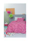 Palamaiki Kids Rod Pocket Glow-in-the-Dark Curtain Luminous Comet Fuchsia 170x260cm