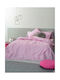 Palamaiki Kids Rod Pocket Glow-in-the-Dark Curtain Luminous Fleck Lilac 170x260cm