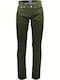 Trousers Chino Elastic Green