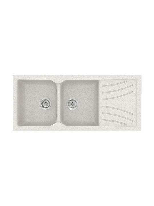 Sanitec Classic Undermount Sink Synthetic Grani...