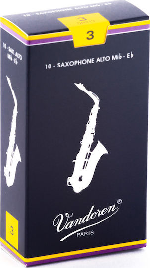 Vandoren Alto Sax Traditional Reeds Strength 3 Καλάμι 1τμχ