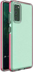 Hurtel Spring Clear / Pink (Galaxy S21 Ultra 5G)