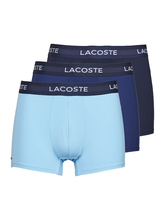 Lacoste Men's Boxers Blue 3Pack