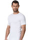 Men's Short Sleeve Undershirt White