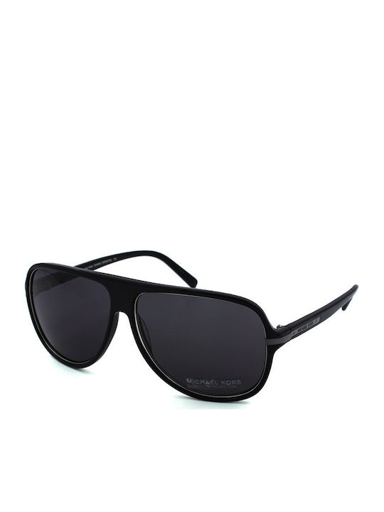 Michael Kors Unisex Sunglasses with Black Plastic Frame and Black Lens MKS201M 001