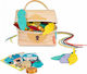 Miniland Lacing Toy Activity Toy Necklace Treasure for 36++ Months