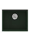 Sanitec Classic Drop-In Chiuvetă din Granit Sintetic L40xW50cm Granit verde
