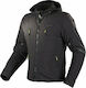 Nordcode Citizen Pro Winter Herren Motorradjacke Softshell Schwarz