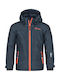 Kids' Casual Jacket Short with Hood Blue Jenova