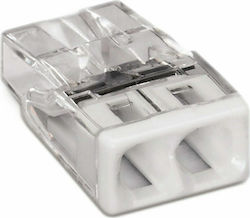 Wago Wire Connection Strip 2 Ports 0.5-2.5mm 2273-202 5 Pieces