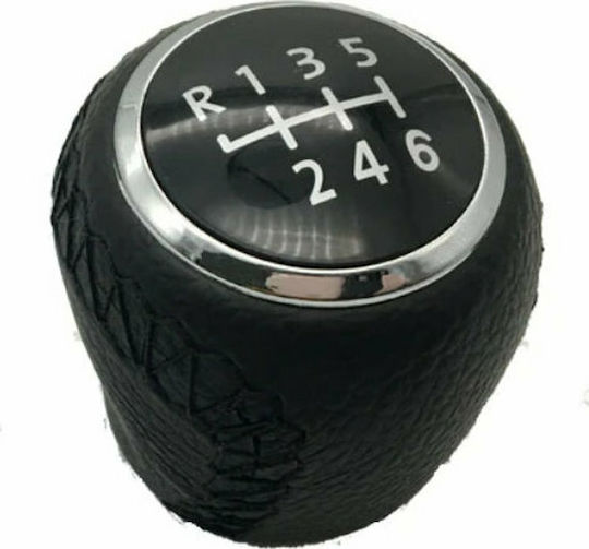 Carman 6 Shift Knob for Fiat Punto black