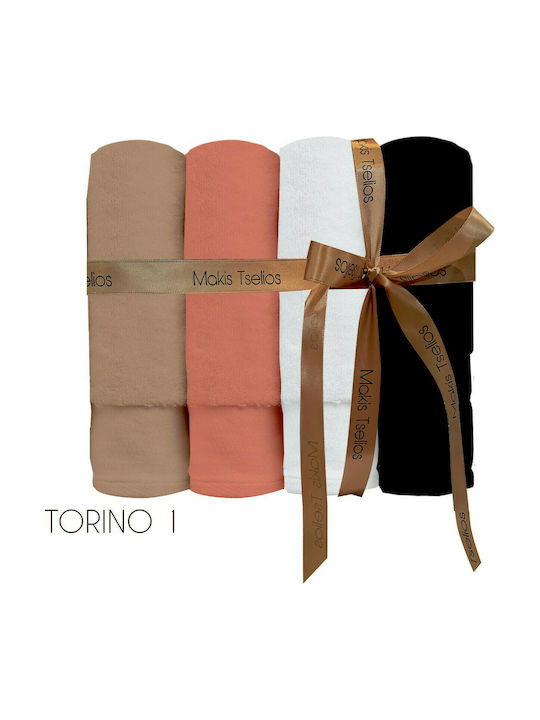 Makis Tselios Home Facecloth Torino 50x90cm 1 4τμχ Weight 530gr/m²