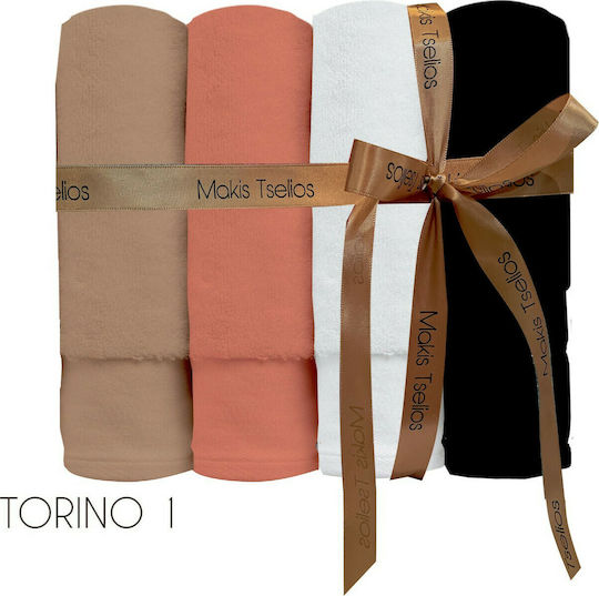 Makis Tselios Home Facecloth Torino 50x90cm 1 4τμχ Weight 530gr/m²