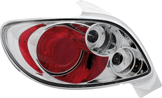 Dectane Faruri Spate LED Peugeot 206 1998-2009 2 Bucăți