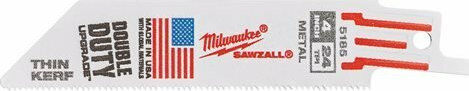 Milwaukee Thin Kerf Jig Saw Blade 200mm 5pcs 48004184