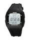 Skmei 1610 Digital Watch Battery with Rubber Strap Black / Grey 8292