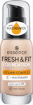 Essence Fresh & Fit Vitamin Complex Liquid Make Up 30 Fresh Honey 30ml