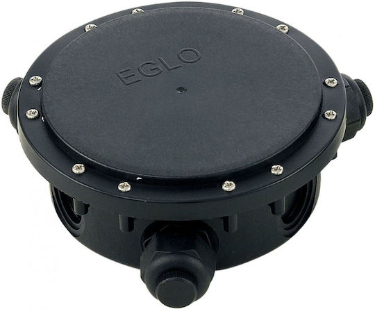 Eglo Surface Mounted Electrical Box Branching Watertight IP68 in Black Color