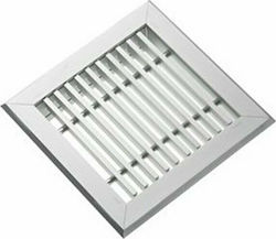 005-100-906 Квадратна Въздушна решетка за камин 15x15см