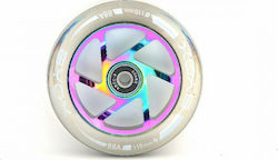 Byox Wheel for Kids Skateboards with ABEC-9 Transparent 110mm