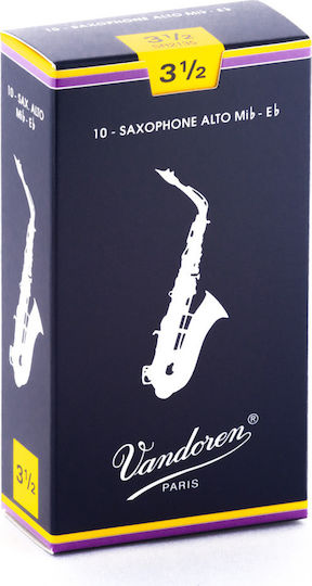 Vandoren Anciu Pentru Saxofon Alto Traditional Tărie 3.5 Καλάμι