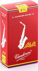 Vandoren Alto Sax JAVA Red Reeds Strength 2.5 Καλάμι SR2625R