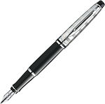 Waterman Expert Writing Pen Medium Black with Blue Ink