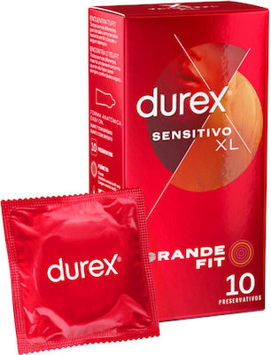 Durex Prezervative Sensitive XXL Mari și subțiri 10buc