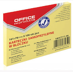 Office Point Αυτοκόλλητα Χαρτάκια Κίτρινα 10.1x7.6εκ. Office Point Αυτοκόλλητα Χαρτάκια Κίτρινα 10.1x7.6εκ.