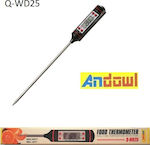 Andowl Digital Cooking Thermometer with Probe -50°C / +300°C