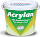 Vitex Acrylan Base TR Plastic Acrilyc Paint for Exterior Use White 10lt