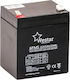 Westar 6FM5 UPS Battery with Capacity 5Ah and Voltage 12V 1pcs