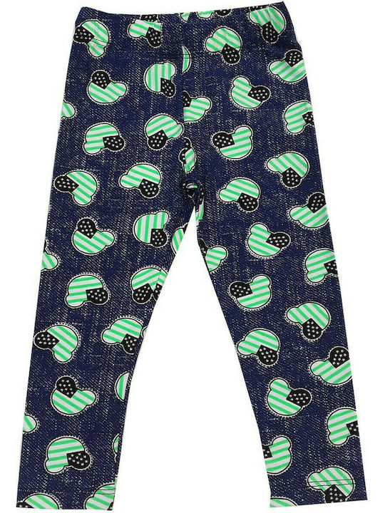 Beboulino Kinder Leggings Lang Grün