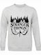 Sweatshirt Unisex "Stranger Things", Ash