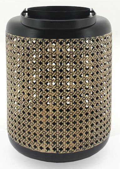 Zaros Laterne Metallisch Black 24.5x24.5x31.5cm 1Stück