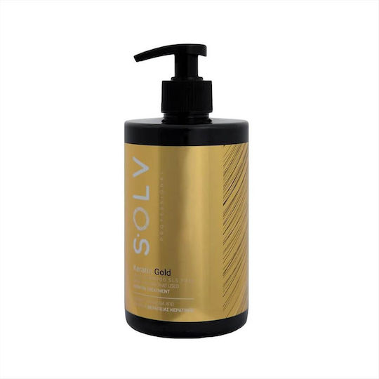 Solv Hair Σαμπουάν Αναδόμησης/Θρέψης & Διατήρησης Χρώματος για Όλους τους Τύπους Μαλλιών 500ml