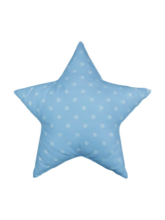 Beboulino Pernă decorativă pentru copii Star Blue