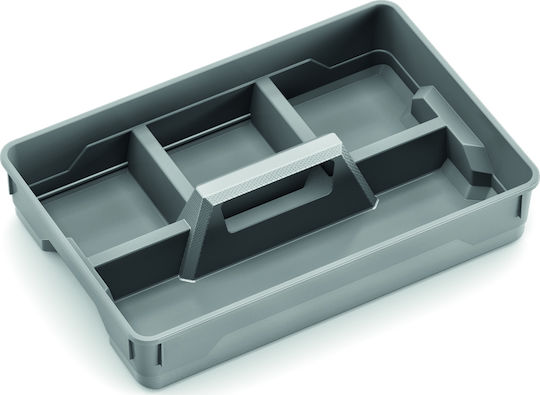 Kis Plastic Cutie de Depozitare Gri 34x23x6.5cm 1buc