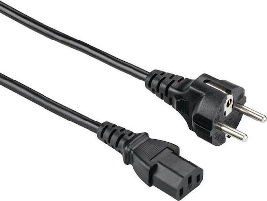 HAMA Schuko - IEC C14 Cable 1.5m Μαύρο 00029934