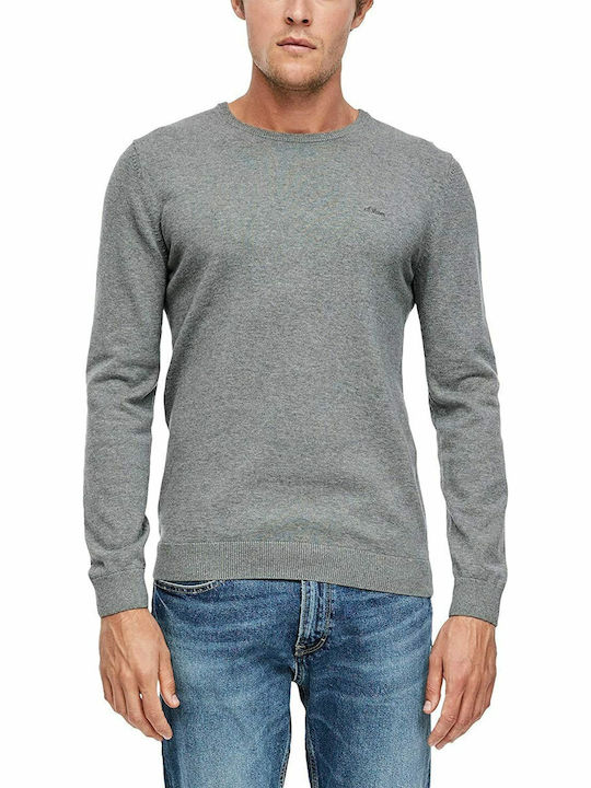 s.Oliver Long Sleeve Sweater Gray