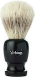 Vie Long Two Band Comte Shaving Brush with Horse Hair Bristles 24mm Black